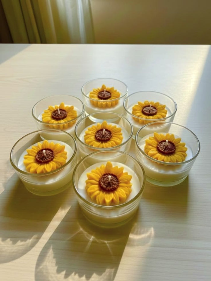 Sunflower Candle